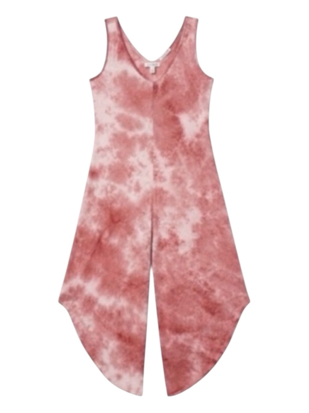Anna Lee + Hope Tie Dye Romper Pink Small Oversized Flowy - Picture 2 of 4